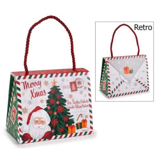 Scatola in carta a forma di Letterina Natalizia 20pz.